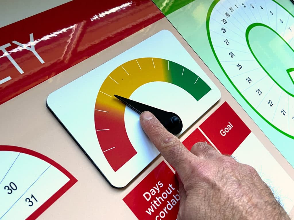 Mohawk SQDC Board status indicator in action