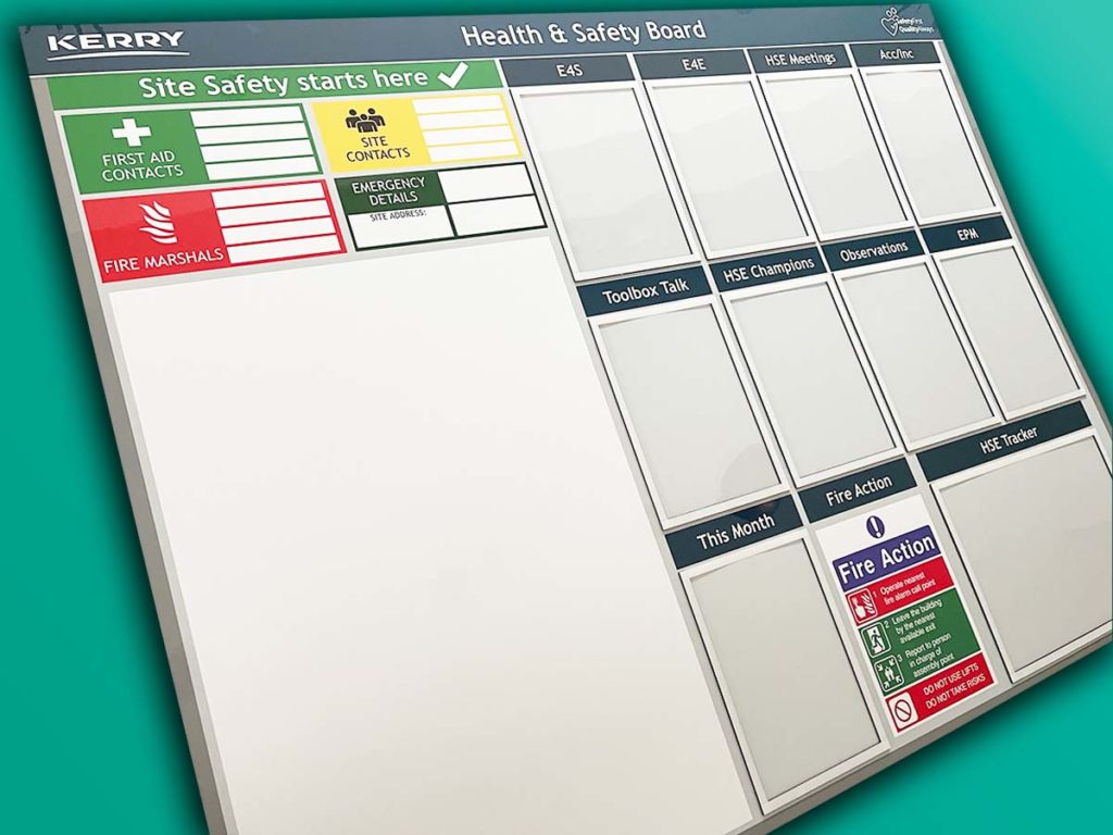 H&S safety board doc holders