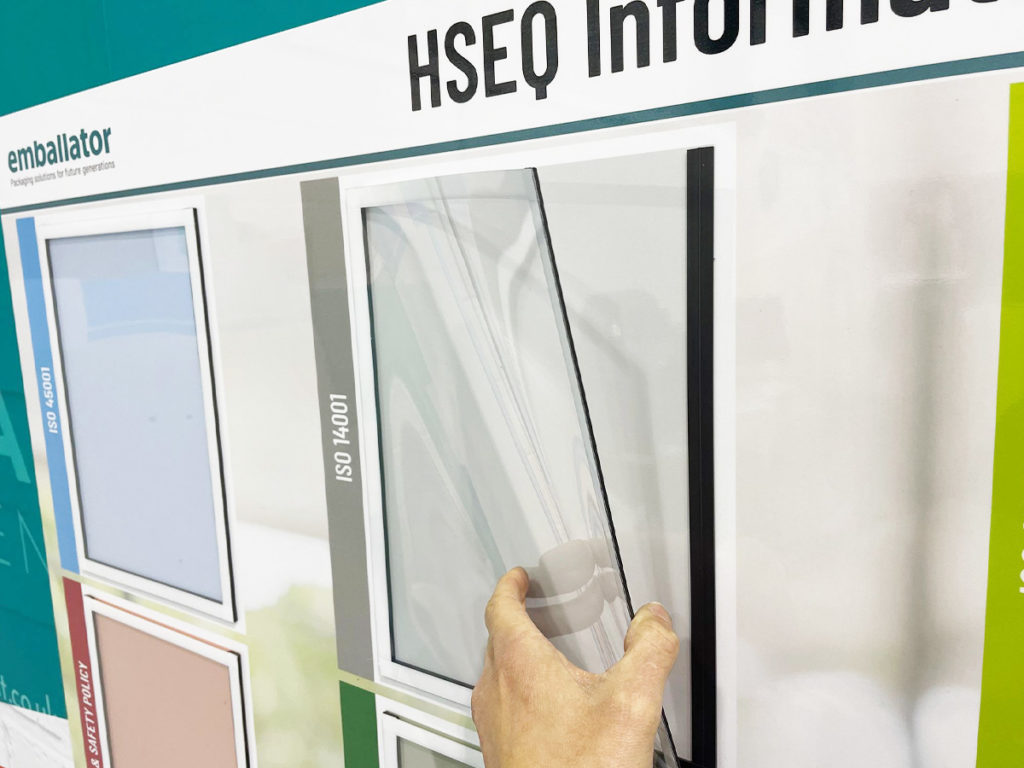 HSEQ Info board