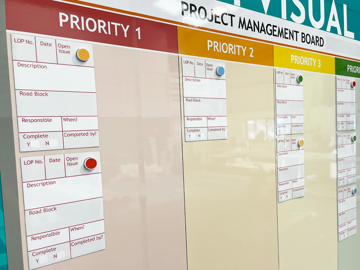 Project management board