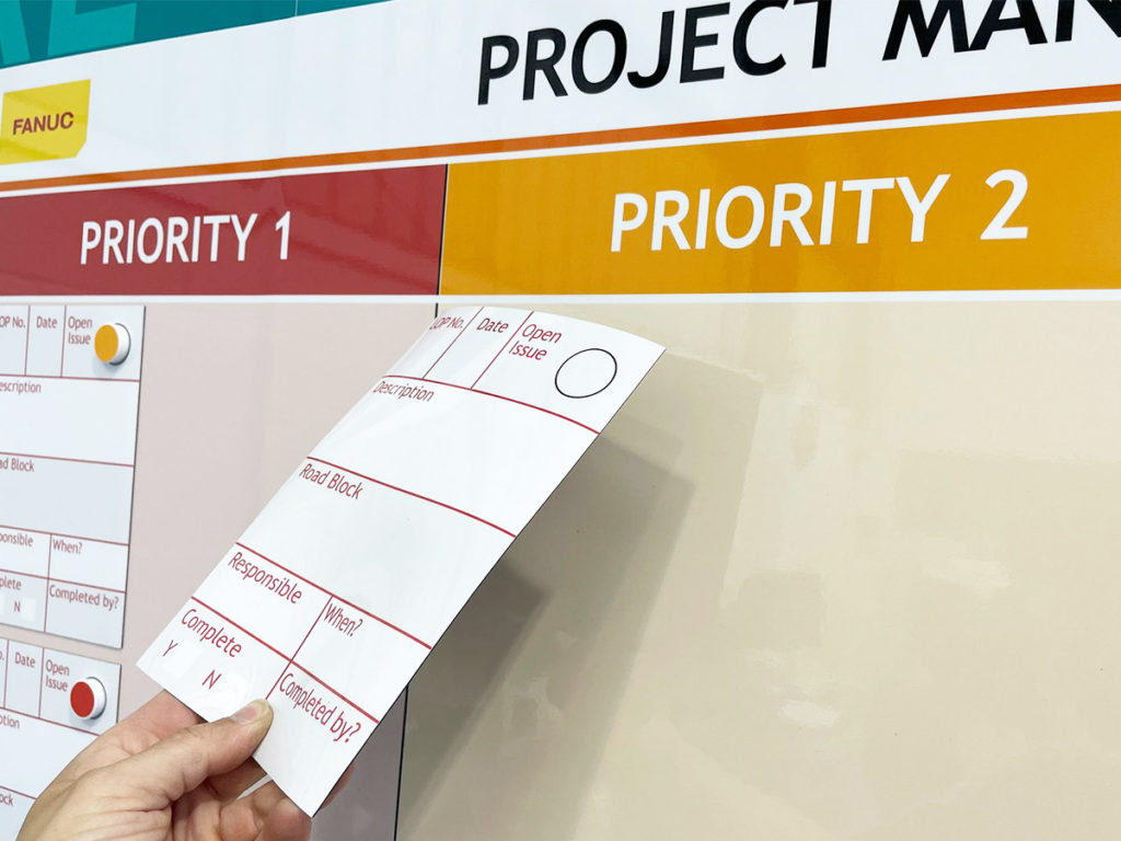 Project management board