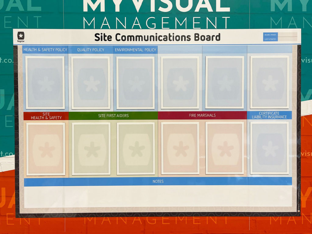 Site Communications board